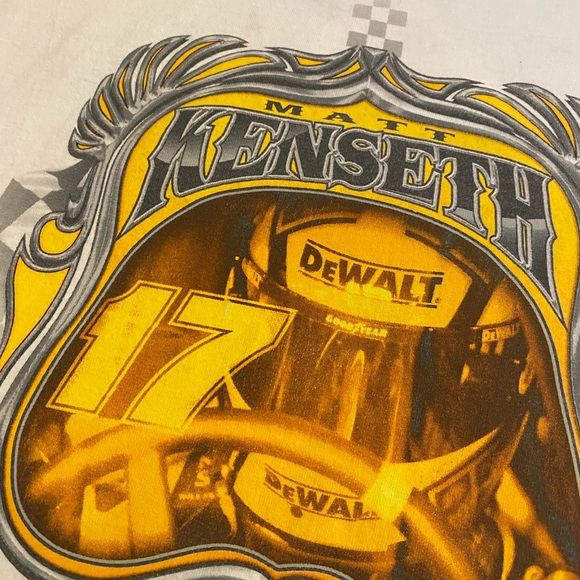 Y2K 2000s Matt Kenseth Double Sided Nascar Shirt Men’s Size Large - Picture 8 of 11